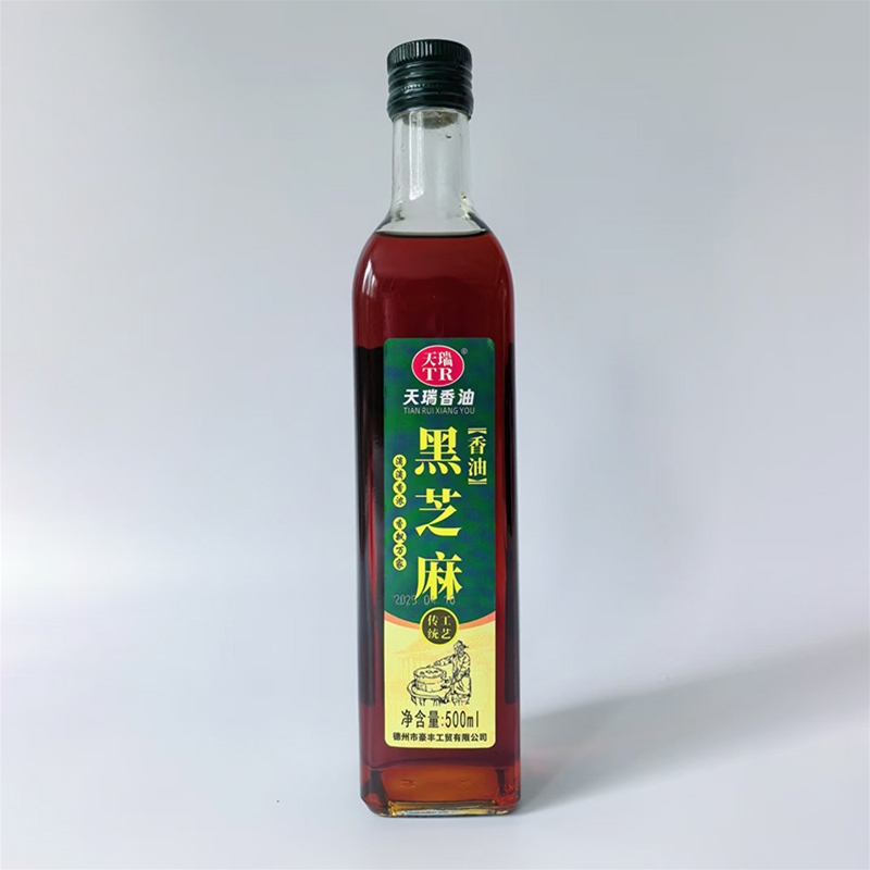 500ml黑芝麻小磨香油
