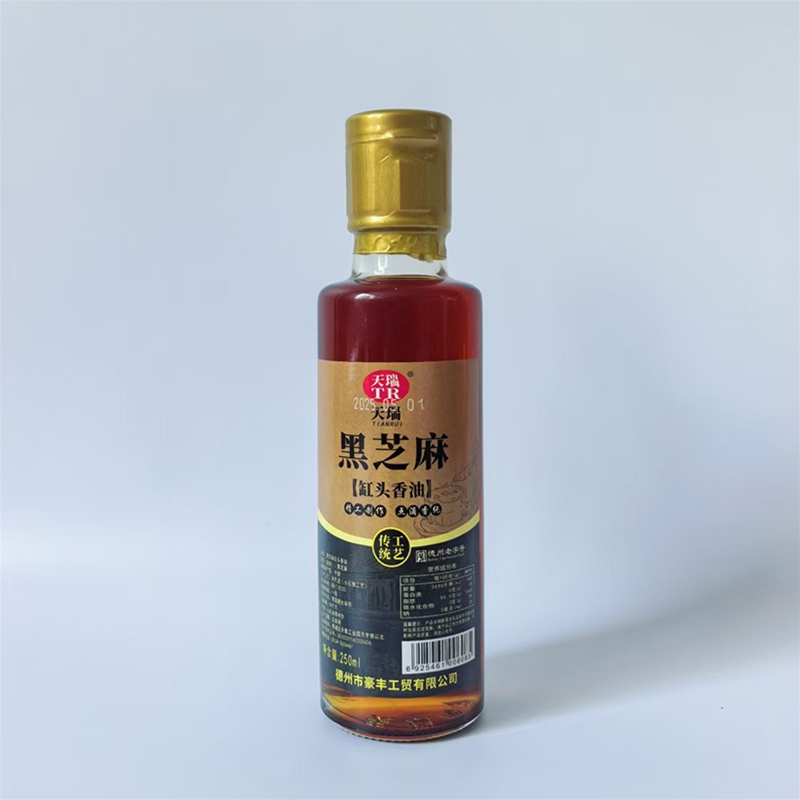 250ml黑芝麻杠头香油