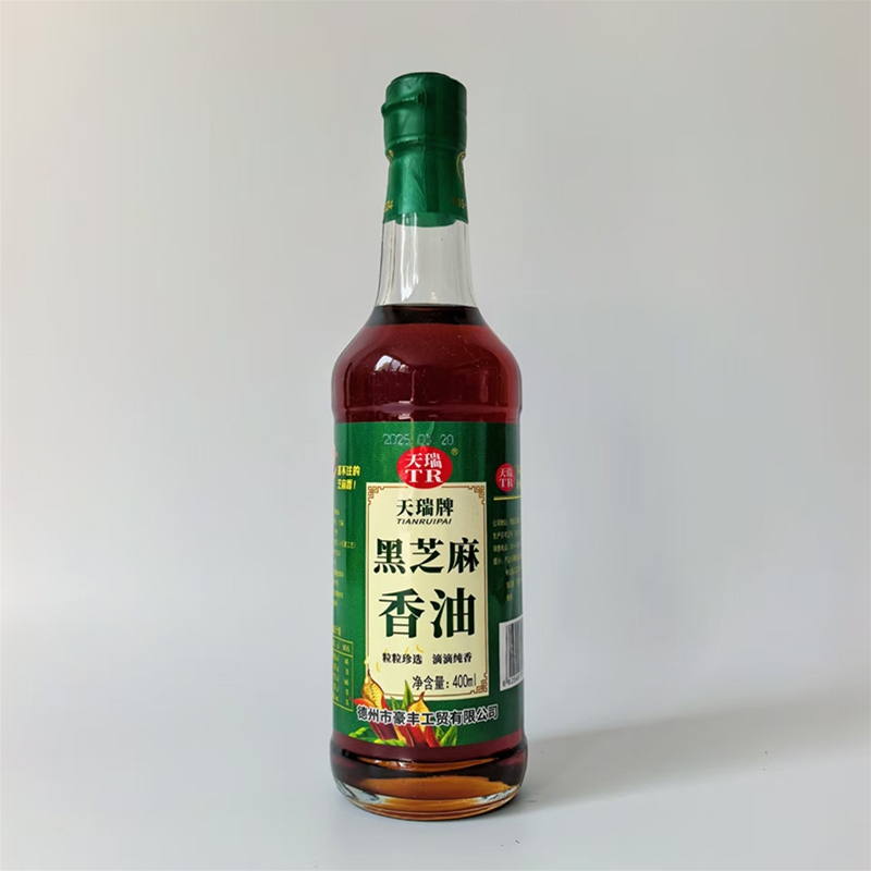 400g黑芝麻香油